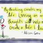 love on your thinking to create a life you love by allison crow