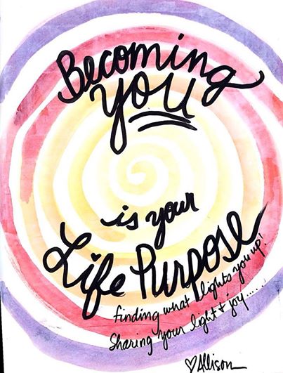 Be you By Allison Crow Life Purpose 