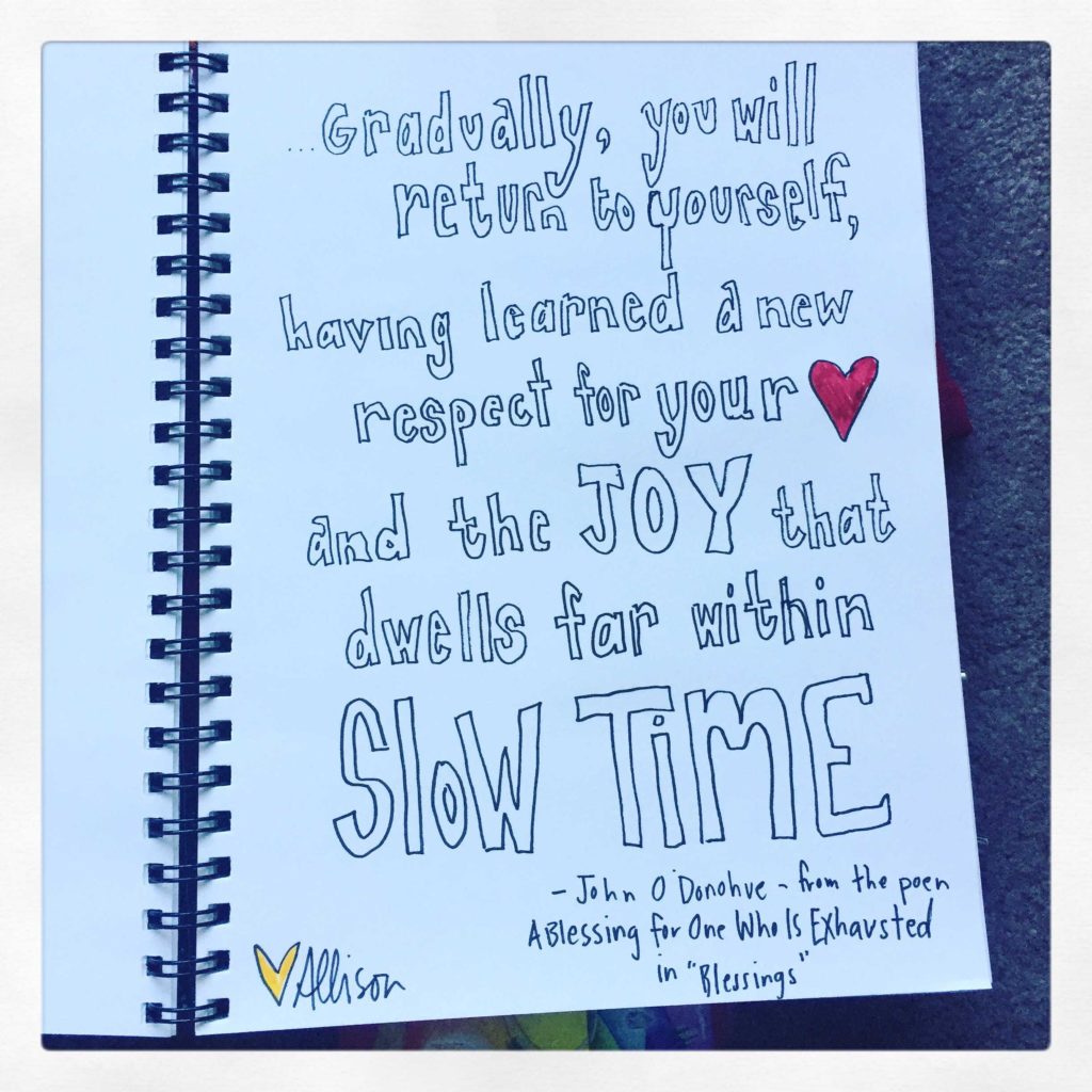 A Blessing for One Who is Exhausted 