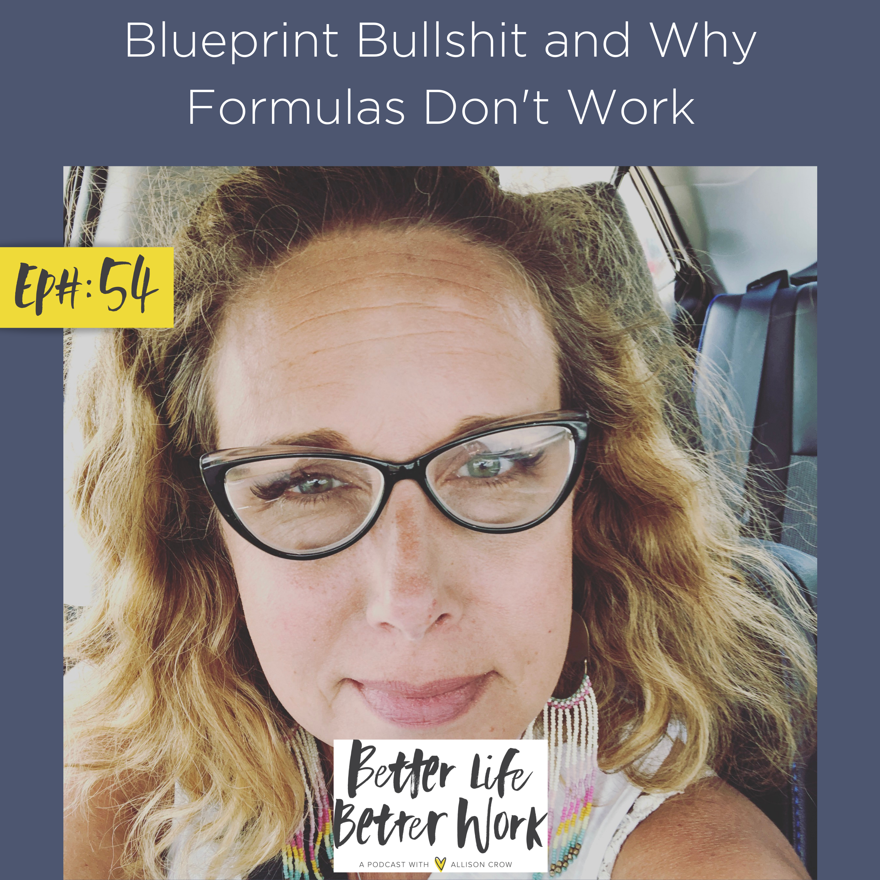 Blueprint Bullshit and Why Formulas Don't Work