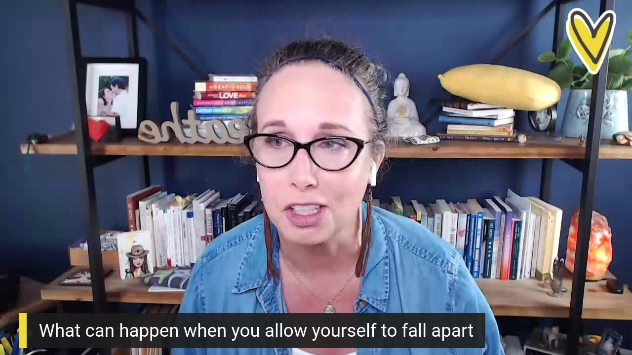 Behind the Scenes of a Leader Meltdown:  What happens when you let your self feel it all and fall apart.