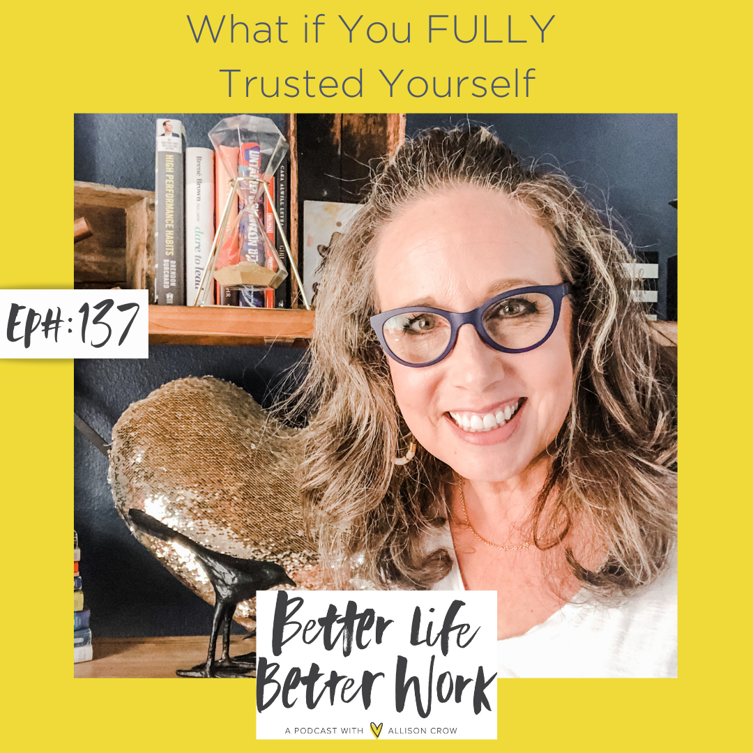 What if You FULLY Trusted Yourself