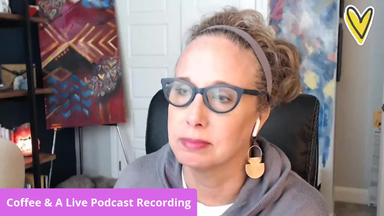 Cozy Coffe and A Podcast Recording: